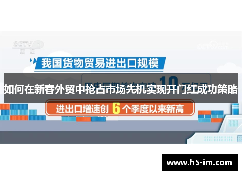 如何在新春外贸中抢占市场先机实现开门红成功策略